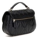 GUESS Aldina Top Handle Flap Crossbody Bag Black