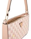 GUESS G Wave II Mini Top Zip Shoulder Bag Blush Logo GUESS G Wave II Mini Top Zip Shoulder Bag Blush Logo