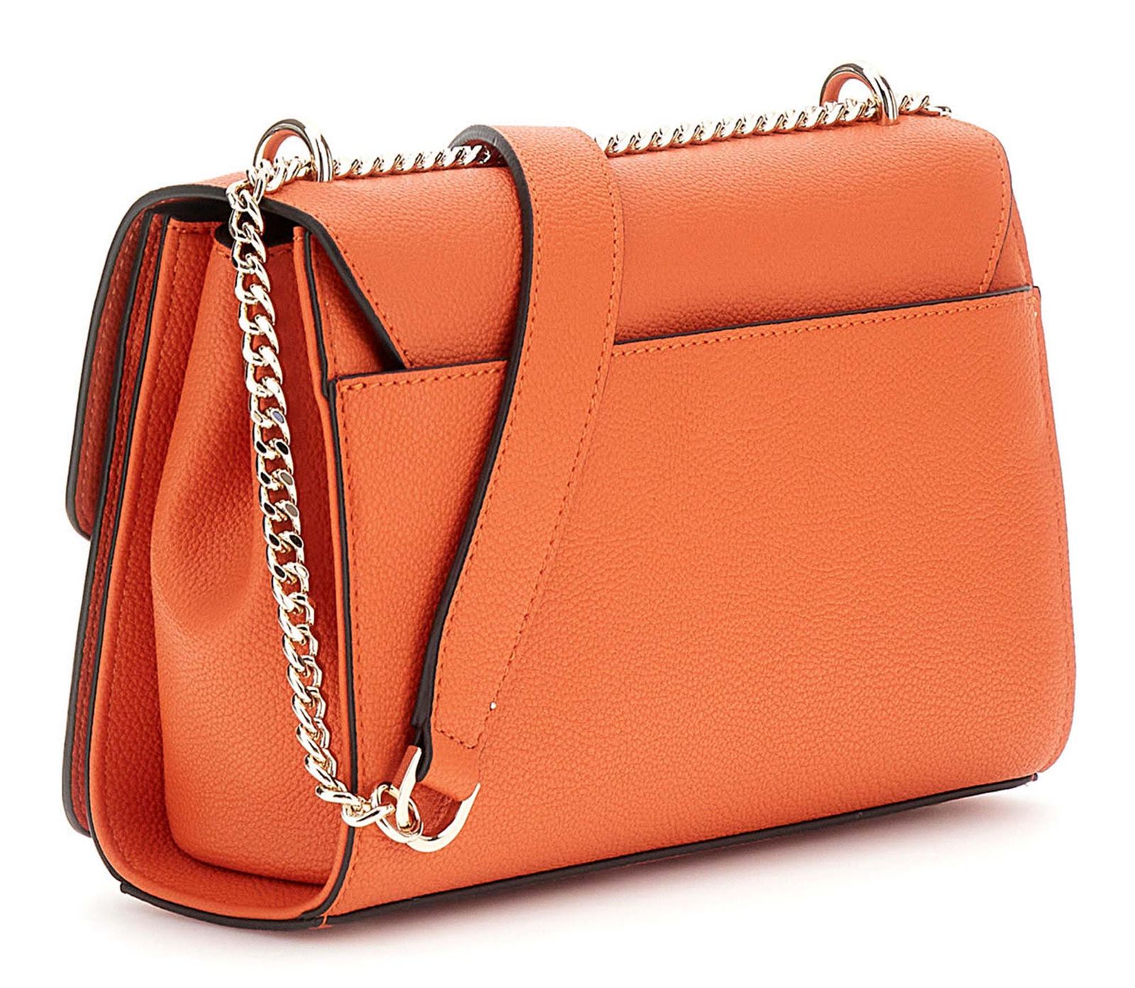 GUESS Calista Convertible Xbody Flap Bag Orange GUESS Calista Convertible Xbody Flap Bag Orange