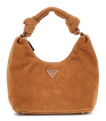 GUESS Isotta Hobo Bag Cognac