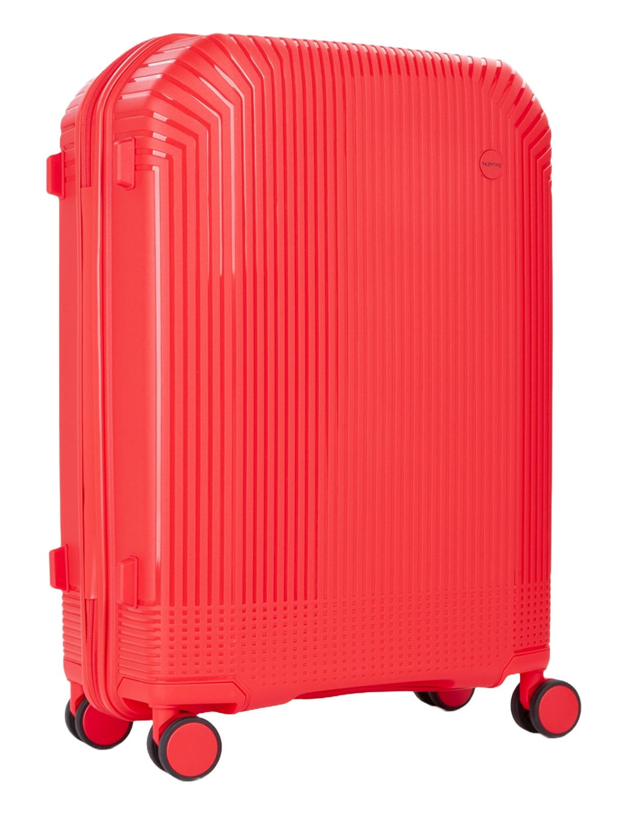 VALENTINO Wood Carry On Suitcase M Corallo VALENTINO Wood Carry On Suitcase M Corallo