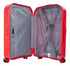 VALENTINO Wood Carry On Suitcase M Corallo