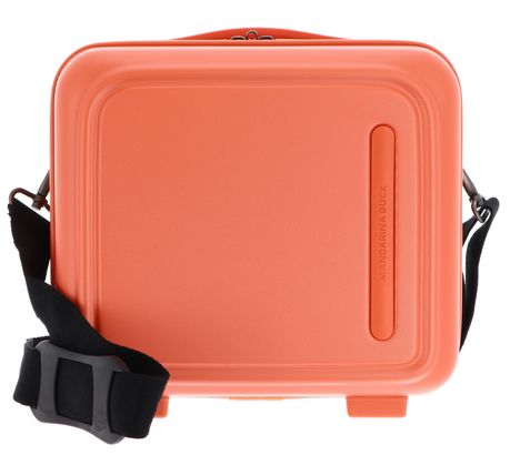 MANDARINA DUCK Logoduck + Beauty Case Pumpkin