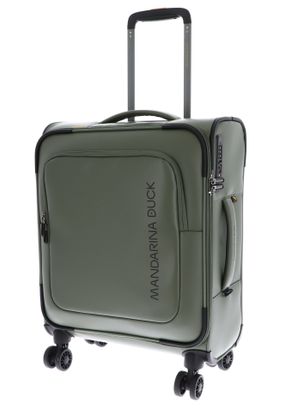 MANDARINA DUCK Eco Coated Cabin Trolley S Pine Green