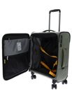 MANDARINA DUCK Eco Coated Cabin Trolley S Pine Green