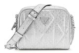 GUESS Aldina Camera Crossbody Bag Silver GUESS Aldina Camera Crossbody Bag Silver