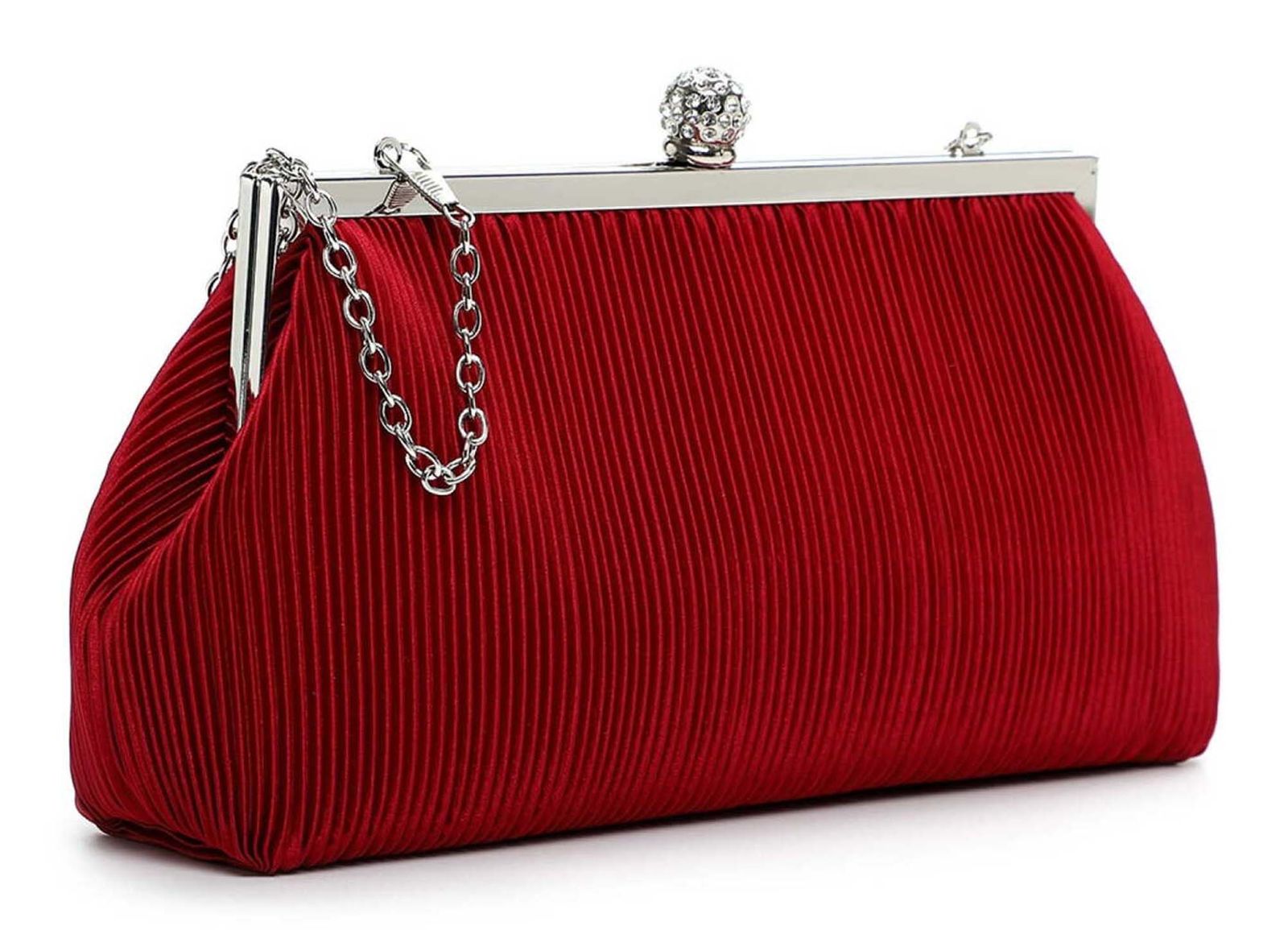 Tamaris Amalia Ball Clutch Red Tamaris Amalia Ball Clutch Red