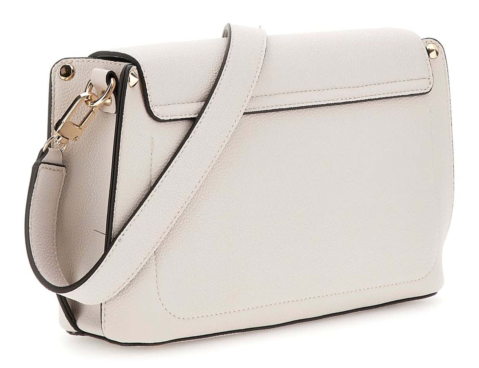 GUESS Meridian II Flap Crossbody Bag Ivory GUESS Meridian II Flap Crossbody Bag Ivory