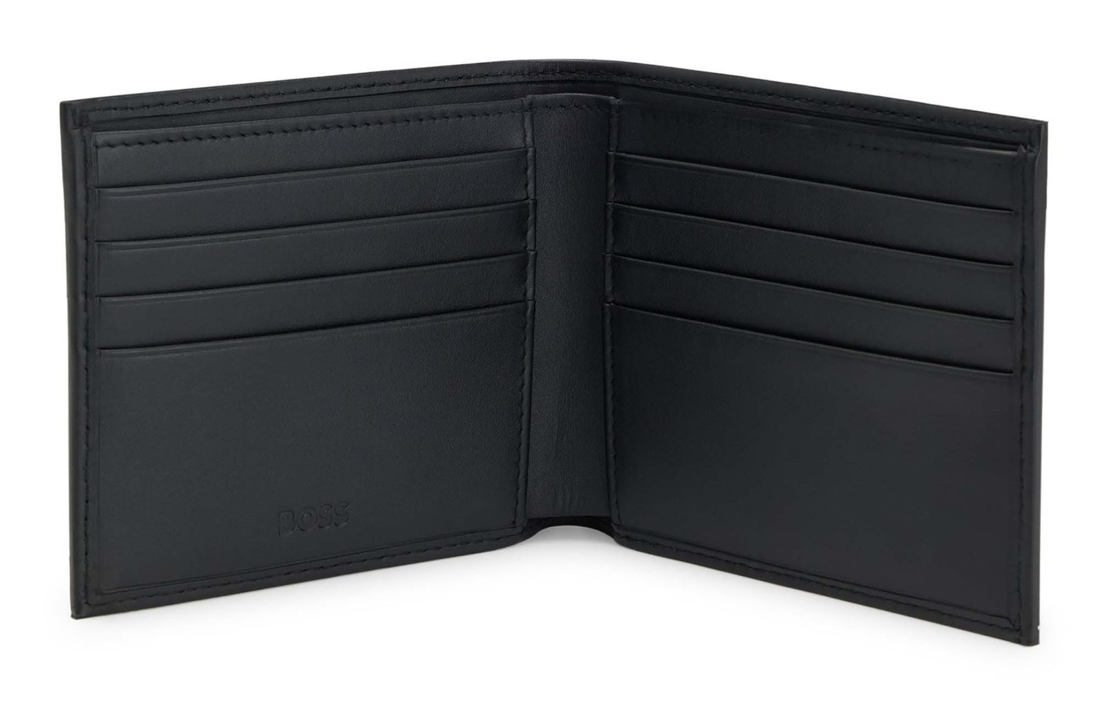 BOSS Randy 8 CC Card Case Black BOSS Randy 8 CC Card Case Black
