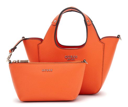 GUESS Calista Mini Tote Orange