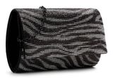 Tamaris Amalia Animal Clutch Black / Silver