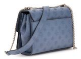 GUESS Phoebe Convertible Xbody Flap Bag Slate Logo GUESS Phoebe Convertible Xbody Flap Bag Slate Logo