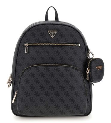 GUESS Power Play II Tech Backpack L Coal Logo