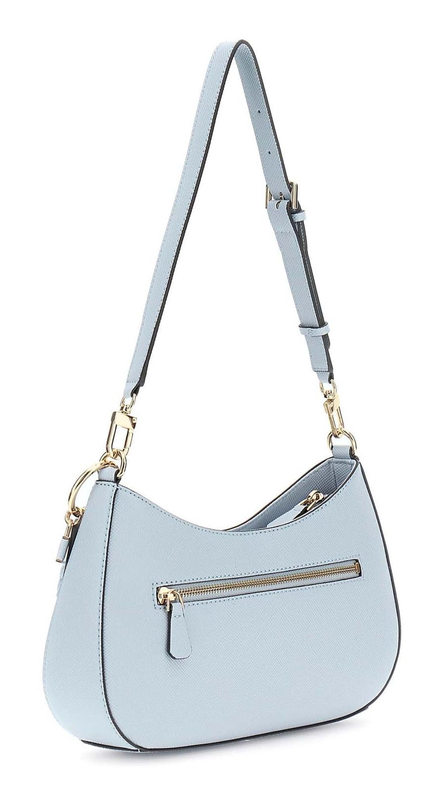 GUESS Noelle II Top Zip Shoulder Bag Misty Blue GUESS Noelle II Top Zip Shoulder Bag Misty Blue