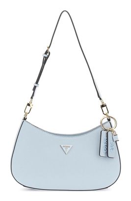 GUESS Noelle II Top Zip Shoulder Bag Misty Blue
