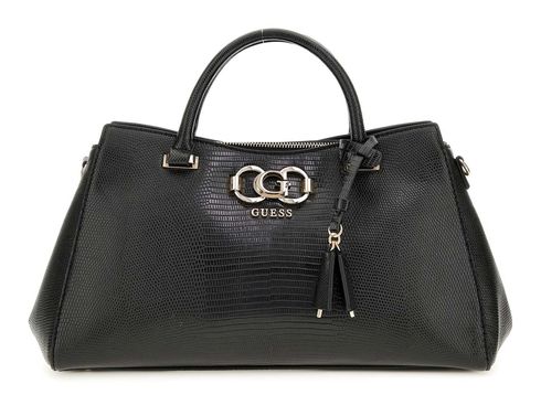 GUESS Salinge Luxury Satchel Black