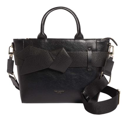 Ted Baker Jimsie Mini Knot Bow Bag Black