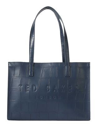 Ted Baker Croccel Croc Effect Icon Bag M Navy Ted Baker Croccel Croc Effect Icon Bag M Navy