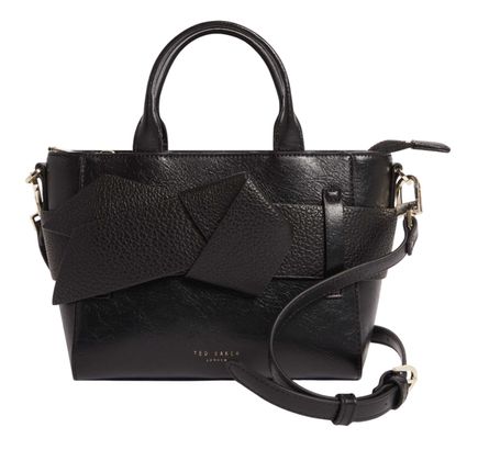 Ted Baker Jimsa Knot Bow Tote Bag Black Ted Baker Jimsa Knot Bow Tote Bag Black