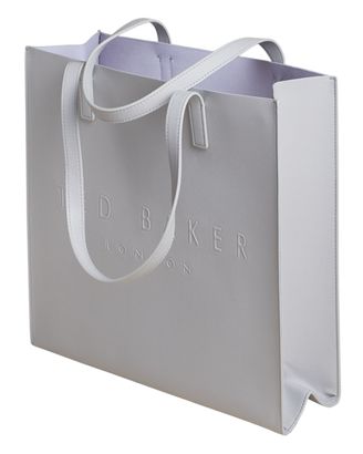 Ted Baker Soocon Crosshatch Icon Bag L Lt - Grey