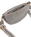 Ted Baker Essina Webbing Leather Half Moon Crossbody Bag Mid - Grey