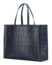 Ted Baker Allicon Croc Effect Icon Bag XL Navy