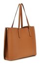 GUESS Meridian II Girlfriend Tote Cognac GUESS Meridian II Girlfriend Tote Cognac
