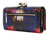 Ted Baker Amaliah Printed Rose Detail Bobble Purse Black