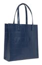 Ted Baker Croccon Croc Effect Icon Bag L Navy