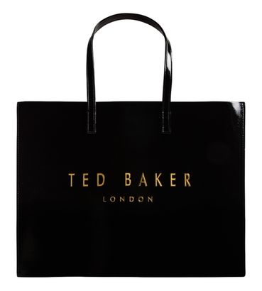 Ted Baker Crikon Crinkle Icon Bag XL Black