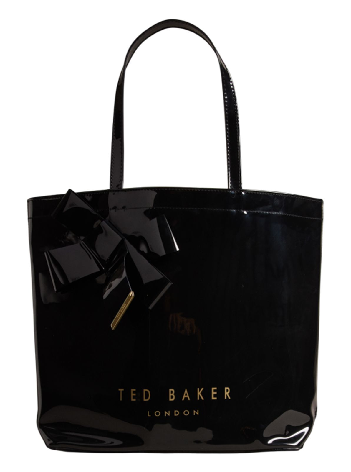 Ted Baker Nicon Knot Bow Icon Bag L Black Ted Baker Nicon Knot Bow Icon Bag L Black