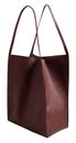 Ted Baker Tammila Soft Slouch Leather Tote Bag Oxblood