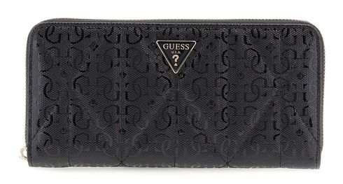 GUESS Aldina SLG Zip Around Wallet L Black