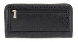 GUESS Aldina SLG Zip Around Wallet L Black GUESS Aldina SLG Zip Around Wallet L Black