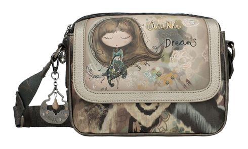 Anekke Real Oval Flap-Crossbody Bag Multicolor