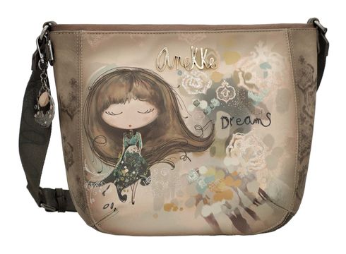 Anekke Real Oval Crossbody Bag M Multicolor