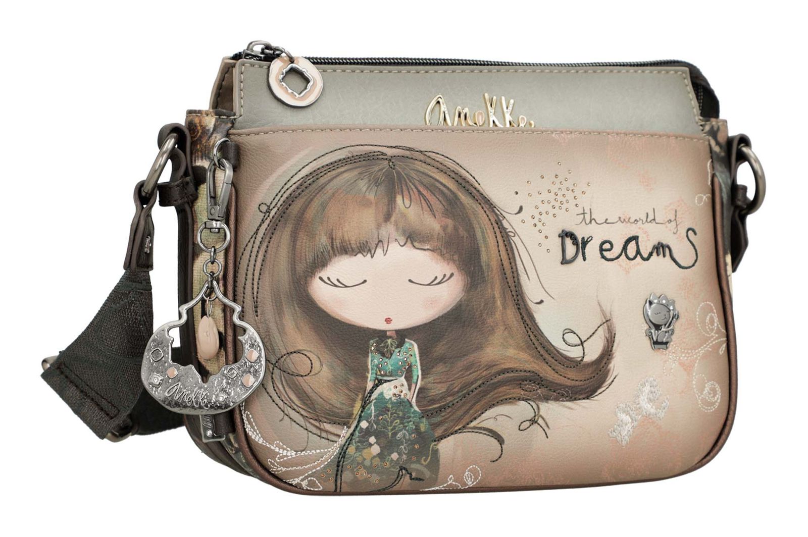 Anekke Real Crossbody Bag M Multicolor Anekke Real Crossbody Bag M Multicolor