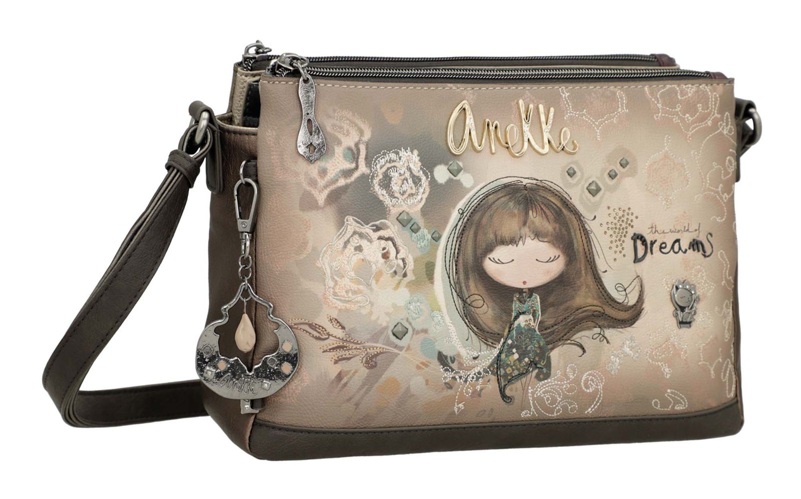 Anekke Real 3 Compartment Crossbody Bag Multicolor Anekke Real 3 Compartment Crossbody Bag Multicolor