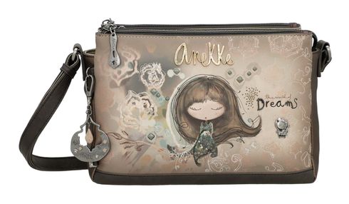 Anekke Real 3 Compartment Crossbody Bag Multicolor