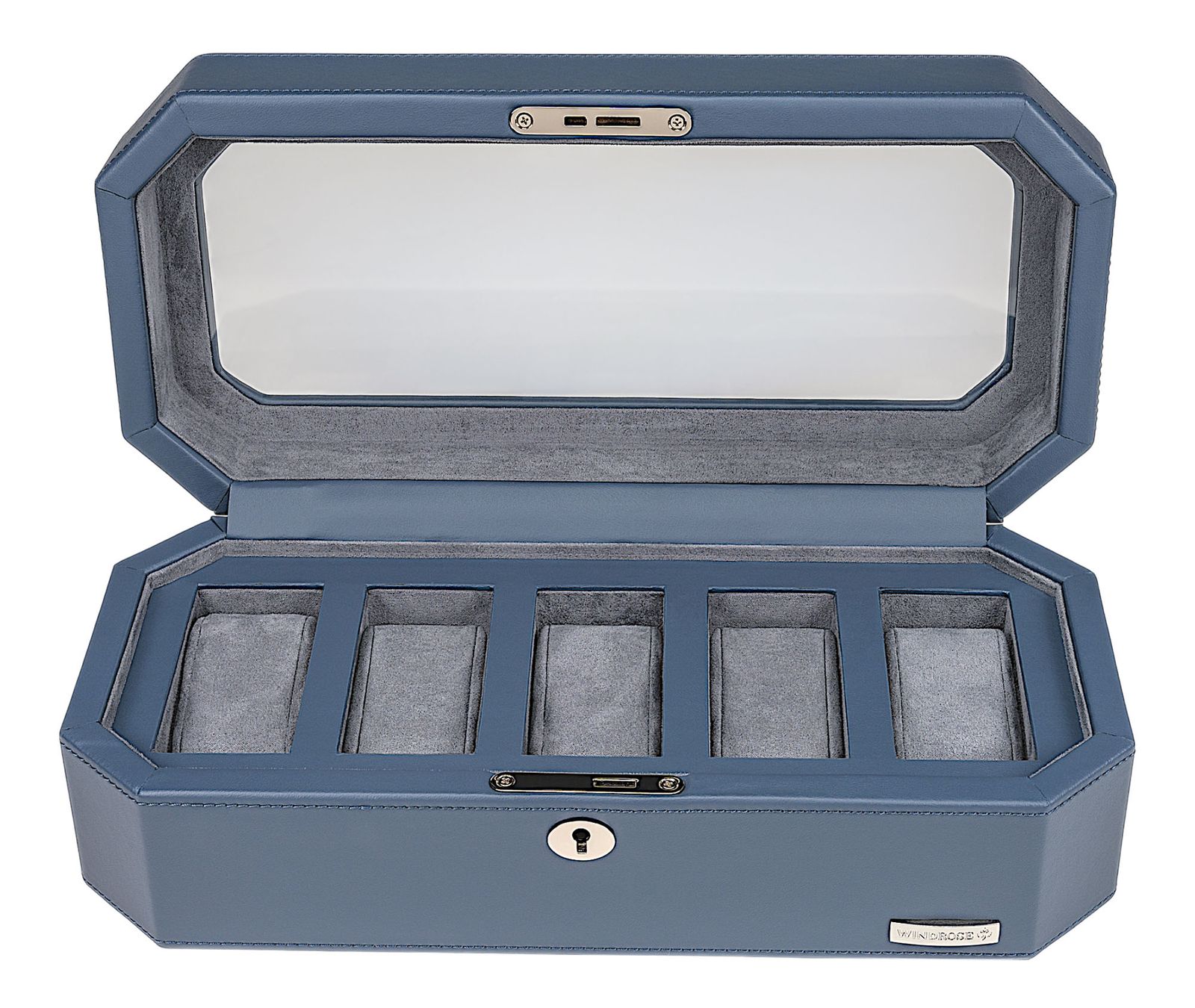 WINDROSE Tempora Watch Box Blue WINDROSE Tempora Watch Box Blue