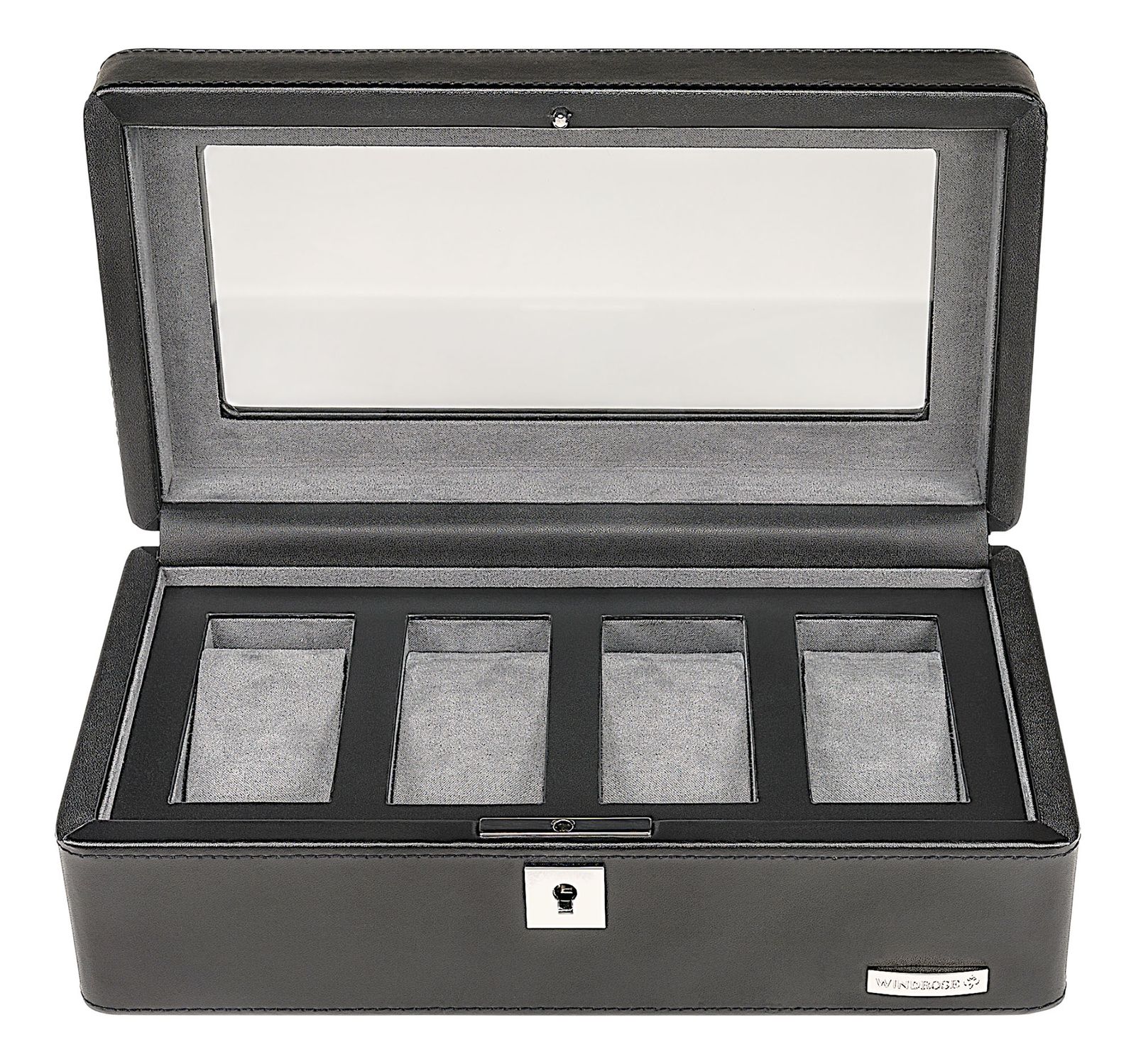 WINDROSE Tempora Watch Box Black WINDROSE Tempora Watch Box Black