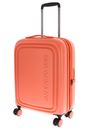 MANDARINA DUCK Logoduck + Expandable Cabin Trolley Pumpkin MANDARINA DUCK Logoduck + Expandable Cabin Trolley Pumpkin