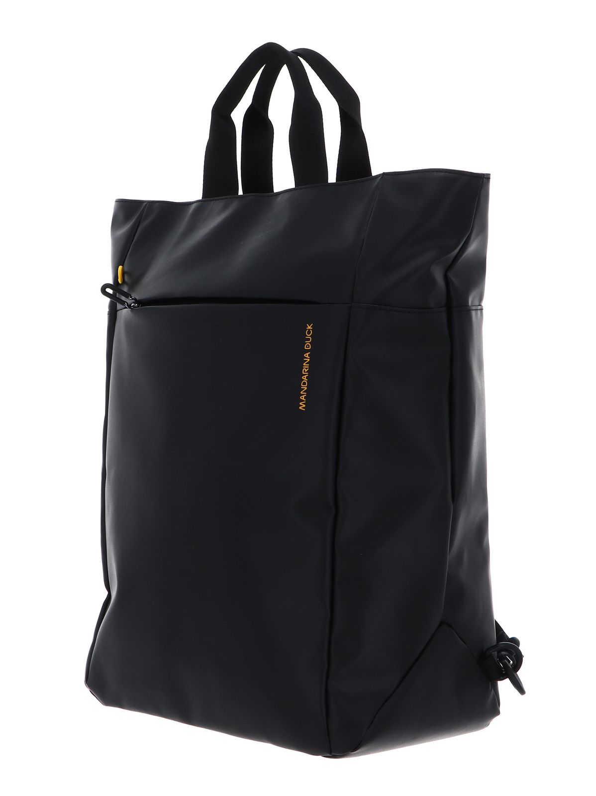 MANDARINA DUCK Eco Coated Backpack Black MANDARINA DUCK Eco Coated Backpack Black