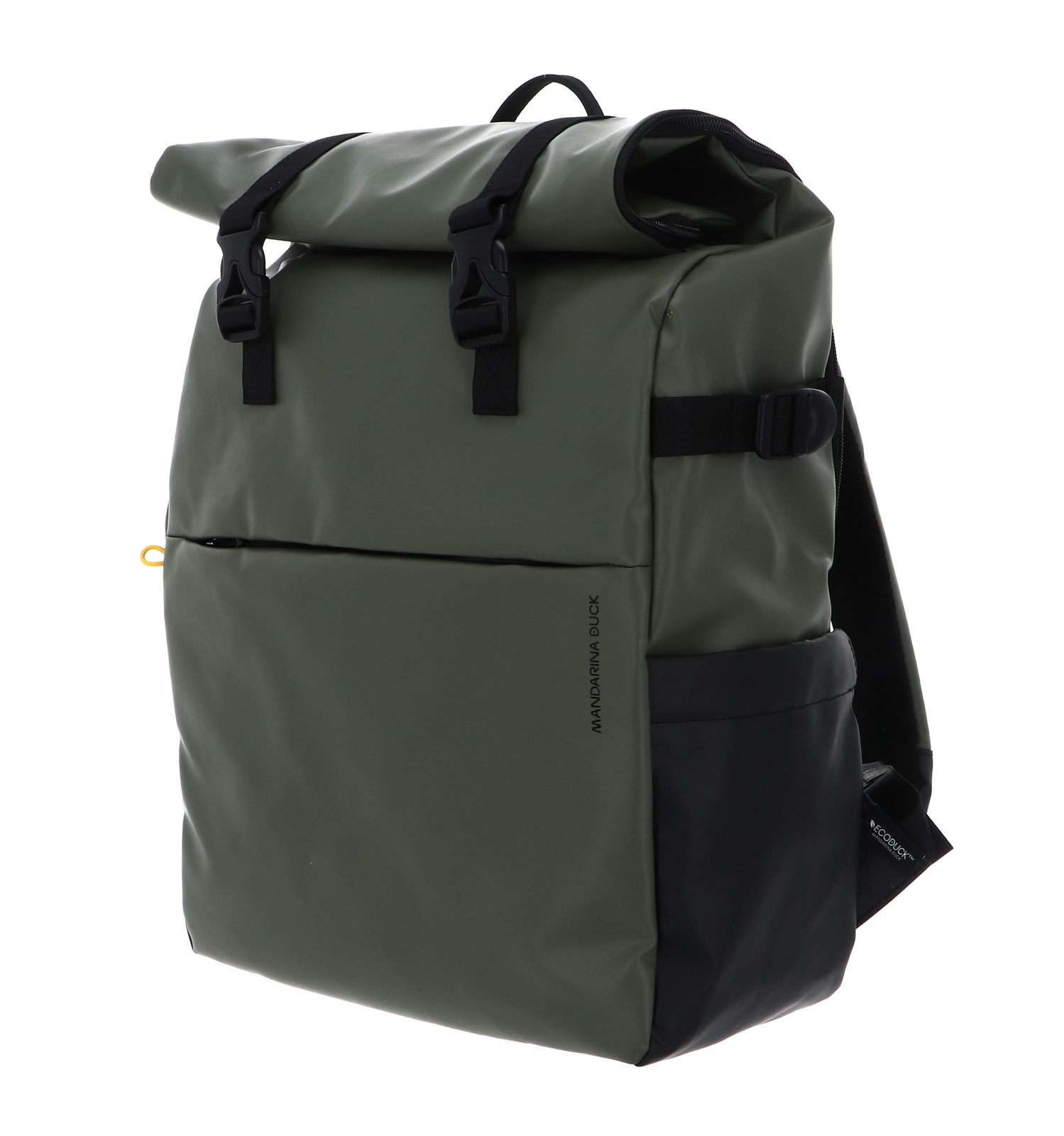 MANDARINA DUCK Eco Coated Backpack Pine Green MANDARINA DUCK Eco Coated Backpack Pine Green