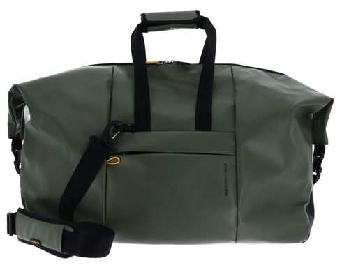 MANDARINA DUCK Eco Coated Duffle Bag Pine Green