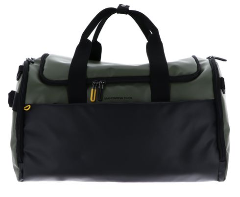MANDARINA DUCK Eco Coated Duffle Bag Pine Green