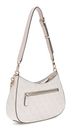 GUESS Noelle II Top Zipper Shoulder Bag White Logo GUESS Noelle II Top Zipper Shoulder Bag White Logo