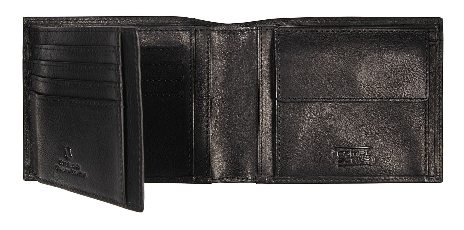 camel active Pine Horizontal Wallet Black camel active Pine Horizontal Wallet Black
