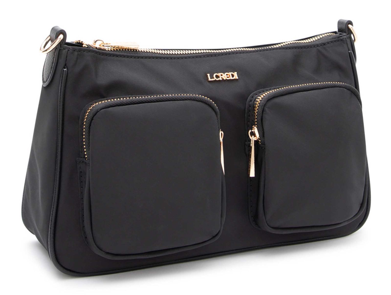 L.CREDI Penelope Crossbody Bag Black L.CREDI Penelope Crossbody Bag Black