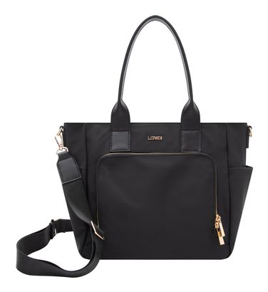 L.CREDI Penelope Shopper Black
